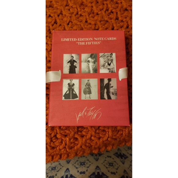 Lord and Taylors LIMITED Edition Note Cards "the fifties"  NEW IN BOX - Picture 1 of 2